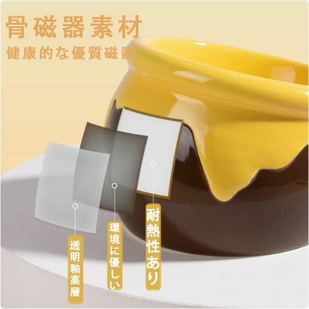猫狗用大口径陶磁器食器・水飲み器