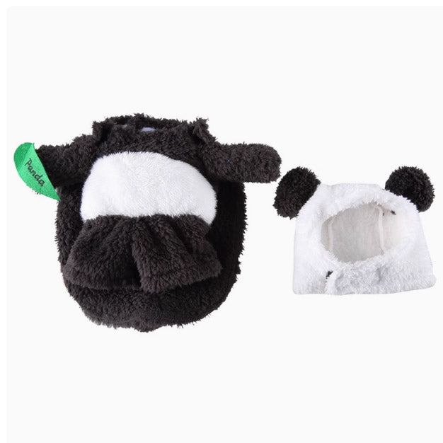 ボメラニア用のパンダ服、ペット用の立ち姿用衣装、小型犬(ビビ、テディ)用の面白くておかしい衣装、猫用衣装。