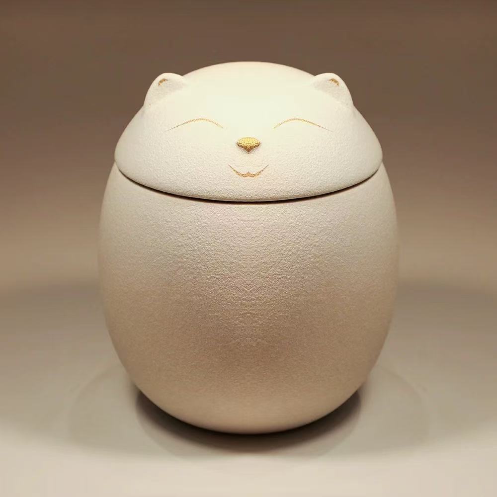 猫の遺骨入れ ペット用遺骨ボックス 密封防湿