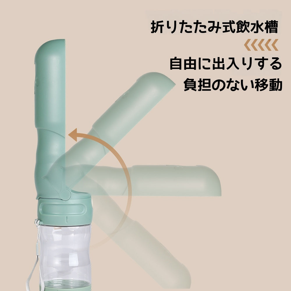 ペット四季通ユーザー向けの折りたたみ式犬用飲水ボウル、分割式犬用餌水器、猫用
