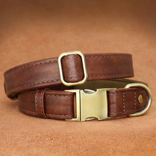 大型犬用の刻印付き首輪、柯基犬毛首輪、即製作の迷子防止タグ、ペット名札のオーダーメイド