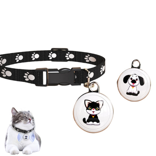ペット用位置追跡アラーム付きスマートキー防失くし器ペット追跡タグ猫や犬用カラー