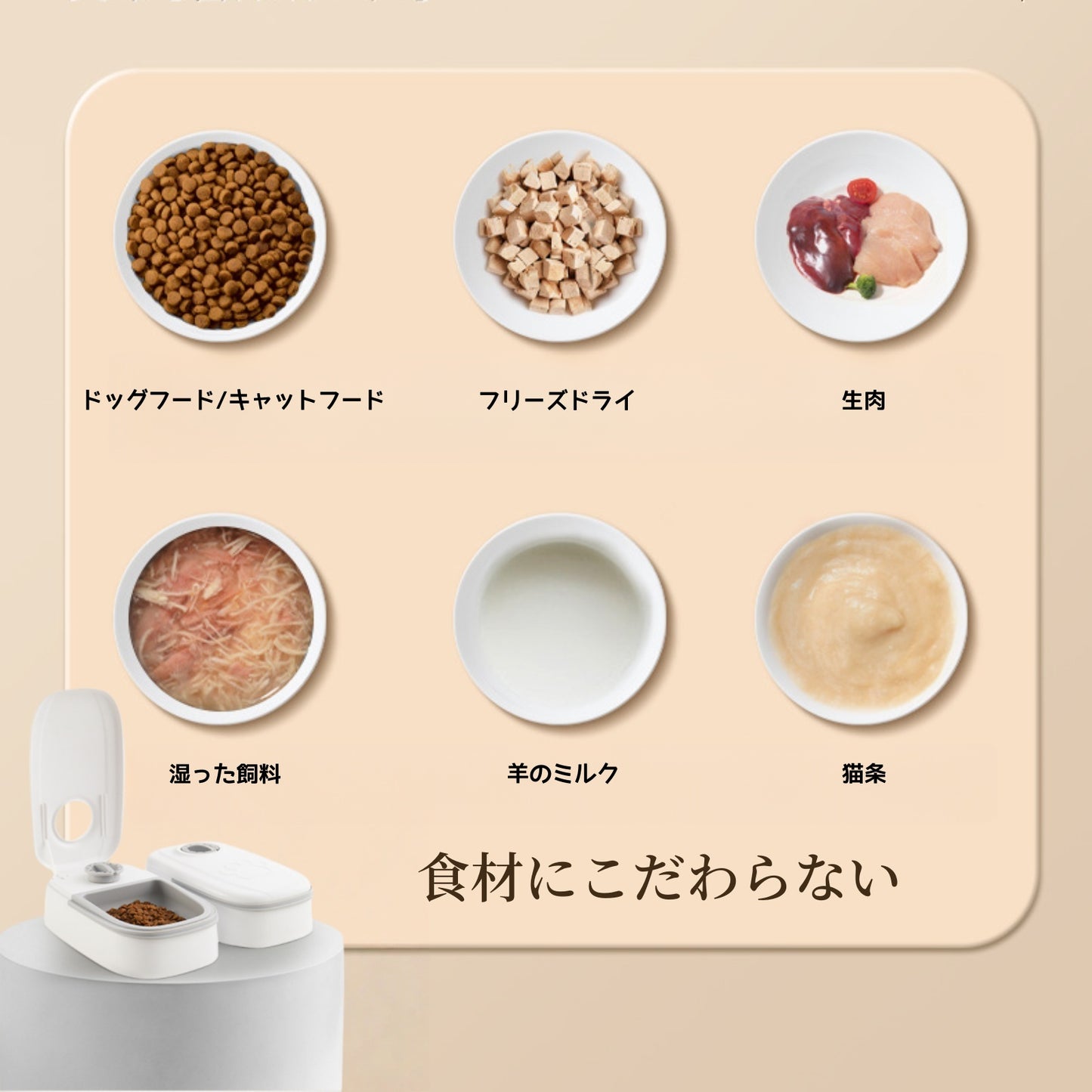 ペット用定時自動給餌ボックス