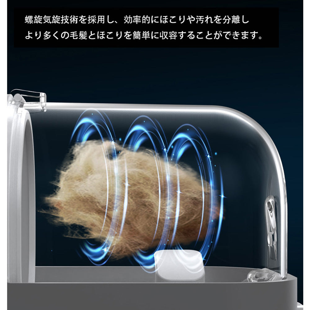 ペット用の毛処理機と集塵機、超高性能の毛吸引と整理を一体にした、犬や猫のシャンプー時にも使える、多機能のブラシと吸引機。