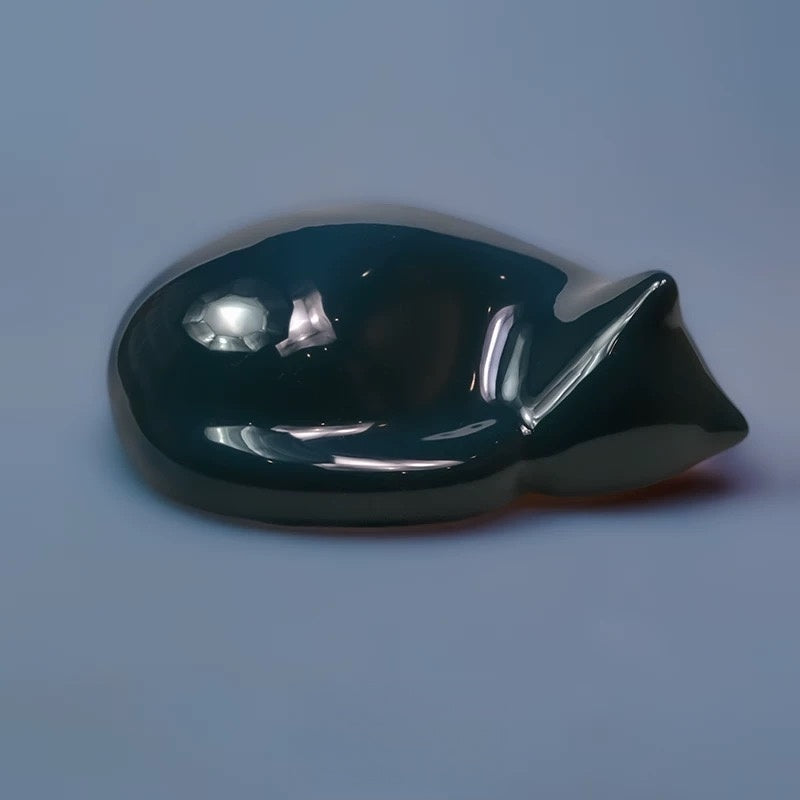 ペット猫用セラミックの骨壷