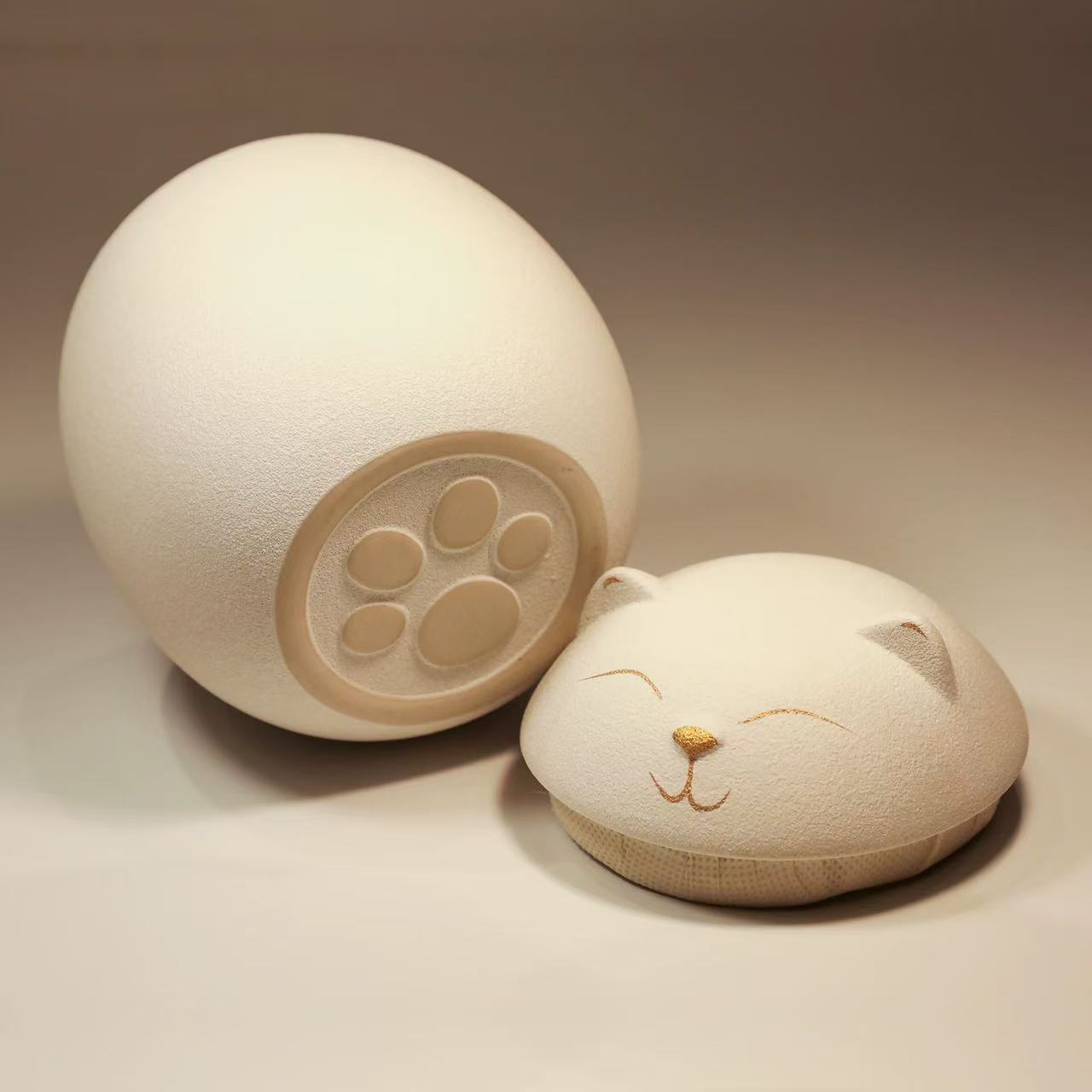 猫の遺骨入れ ペット用遺骨ボックス 密封防湿