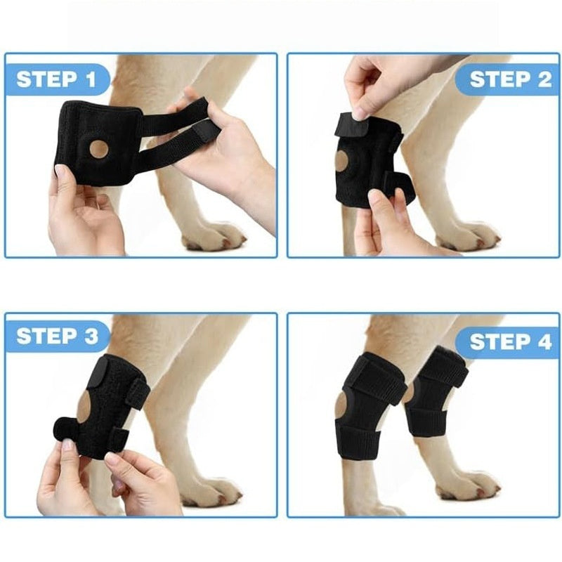 ペット犬用レッグプロテクター、膝関節ACL靭帯断裂保護補助リハビリ、猫用関節脱臼保護