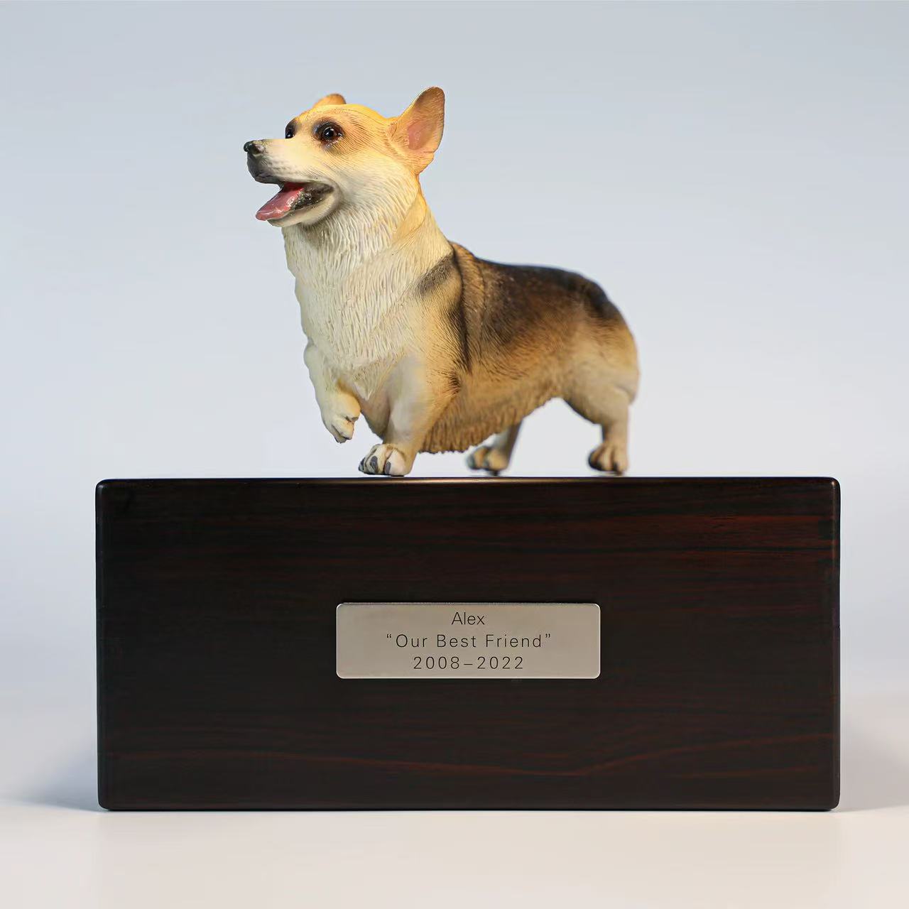 ペットの骨壷、檀木製のカスタマイズ、犬や猫の思い出のペット葬儀