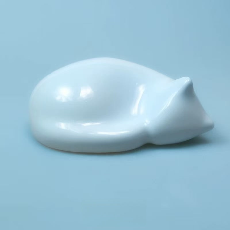 ペット猫用セラミックの骨壷